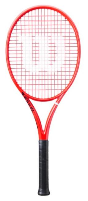 2x Wilson Defyer 100 V1 Turnierschläger - unbesaitet+ Wilson Defyer V1 15er Schlägertasche - weinrot
